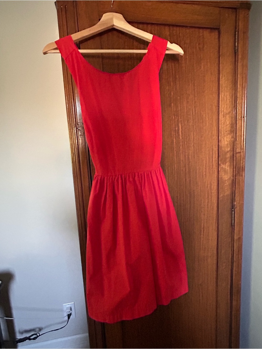 Red Sleeveless Dress